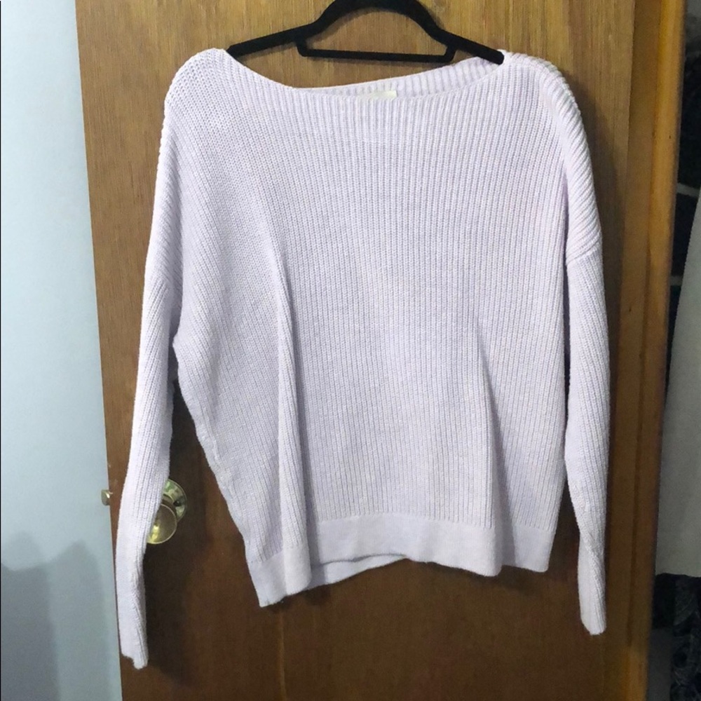 Loft purple sweater